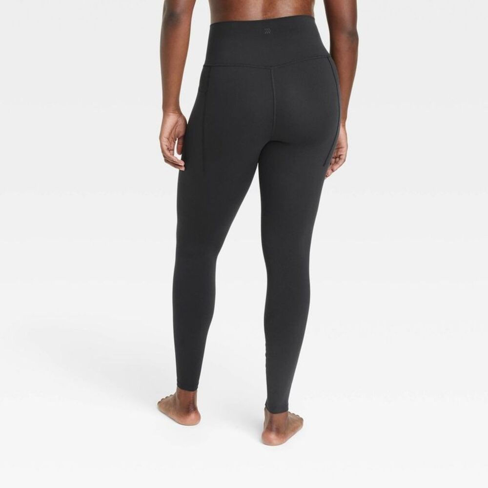 Women's Everyday Soft Ultra High-Rise Pocket Leggings 27" Black M - Picture 4 of 4